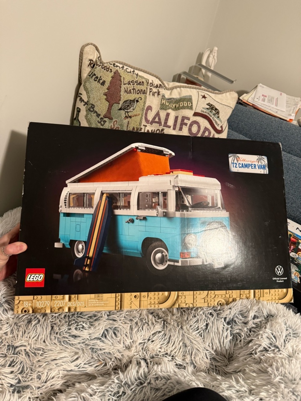 Lego Gold Printed Box Back Panel